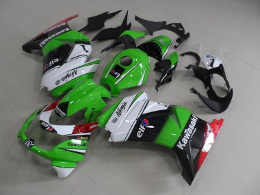 ZX 250R 08-12 Motorrad Verkleidung - Grün Weiß Schwarz