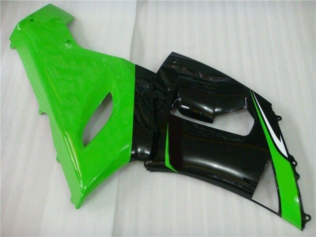 ZX6R 05-06 Motorrad Verkleidungen - Grün Weiß Schwarz ZX6R 05-06 Motorrad Verkleidungen - Grün Weiß Schwarz