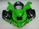 ZX6R 05-06 Motorrad Verkleidungen - Grün Weiß Schwarz ZX6R 05-06 Motorrad Verkleidungen - Grün Weiß Schwarz