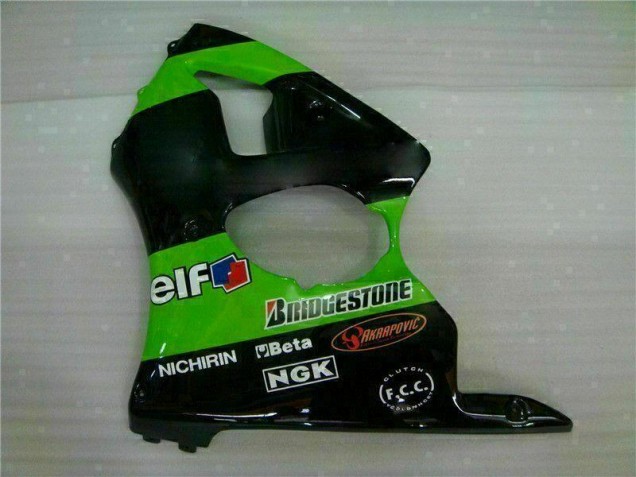 ZX6R 00-02 Motorrad Verkleidung - Grün ZX6R 00-02 Motorrad Verkleidung - Grün