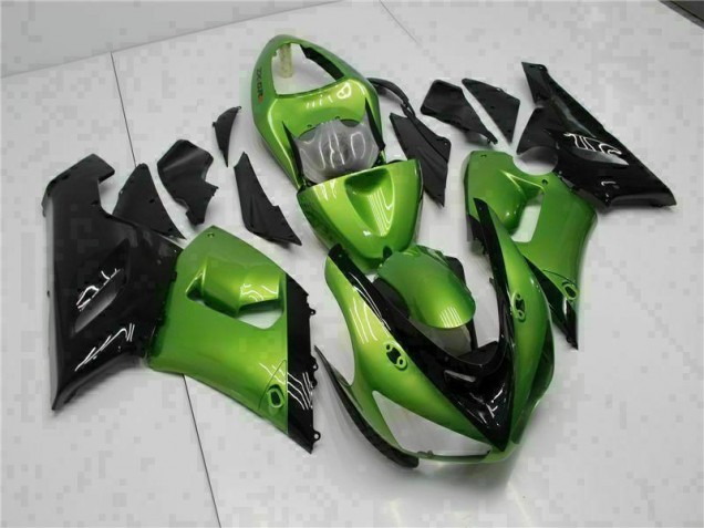 ZX6R 05-06 Motorrad Verkleidung - Grün ZX6R 05-06 Motorrad Verkleidung - Grün