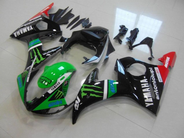 R6 03-05 Motorrad Verkleidungen - Grünes Monster R6 03-05 Motorrad Verkleidungen - Grünes Monster