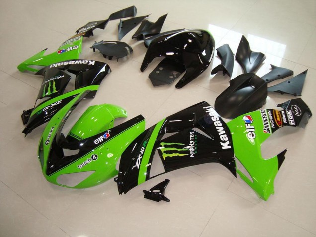 ZX10R 06-07 Motorrad Verkleidung - Grünes Monster ZX10R 06-07 Motorrad Verkleidung - Grünes Monster