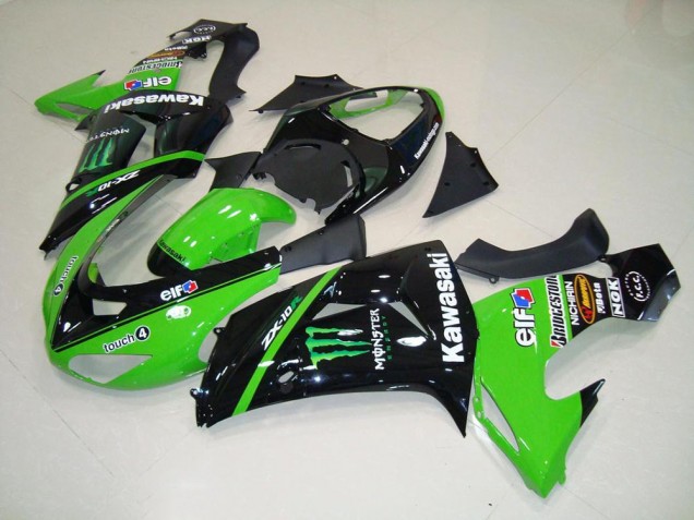 ZX10R 06-07 Motorrad Verkleidungen - Grünes Monster ZX10R 06-07 Motorrad Verkleidungen - Grünes Monster