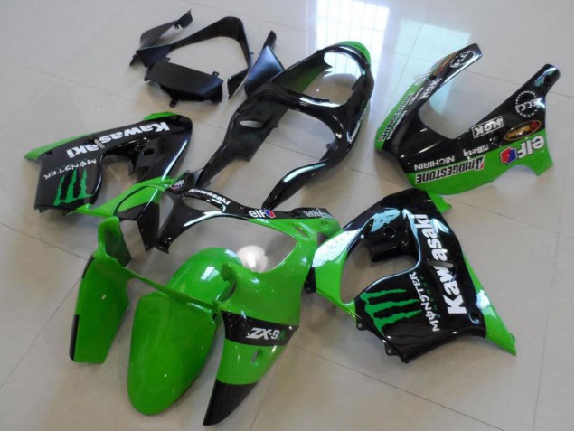 ZX9R 00-01 Motorrad Verkleidungen - Grünes Monster ZX9R 00-01 Motorrad Verkleidungen - Grünes Monster