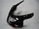 Billigste Suzuki GSXR 600/750 Motorrad Verkleidung 2004-2005 - Glanzendes Schwarz Rot Streifen