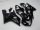 Billigste Suzuki GSXR 600/750 Motorrad Verkleidung 2004-2005 - Glanzendes Schwarz