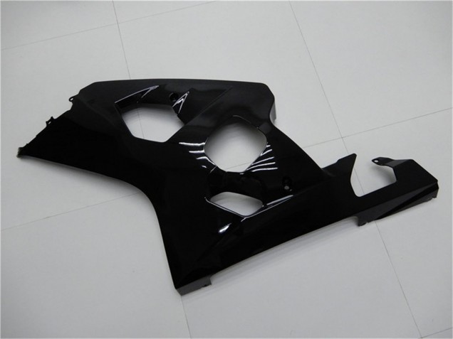 Billigste Suzuki GSXR 600/750 Motorrad Verkleidung 2004-2005 - Glanzendes Schwarz