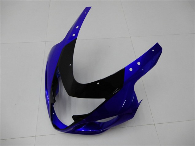 Billigste Suzuki GSXR 600/750 Motorrad Verkleidung 2004-2005 - Blau Glanzendes Schwarz