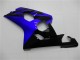 Billigste Suzuki GSXR 600/750 Motorrad Verkleidung 2004-2005 - Blau Glanzendes Schwarz