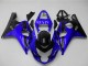 Billigste Suzuki GSXR 600/750 Motorrad Verkleidung 2004-2005 - Blau Glanzendes Schwarz