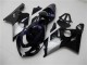Billigste Suzuki GSXR 600/750 Motorrad Verkleidung 2004-2005 - Glanzendes Schwarz Silber Blau