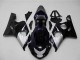 Billigste Suzuki GSXR 600/750 Motorrad Verkleidung 2004-2005 - Glanzendes Schwarz Silber Blau