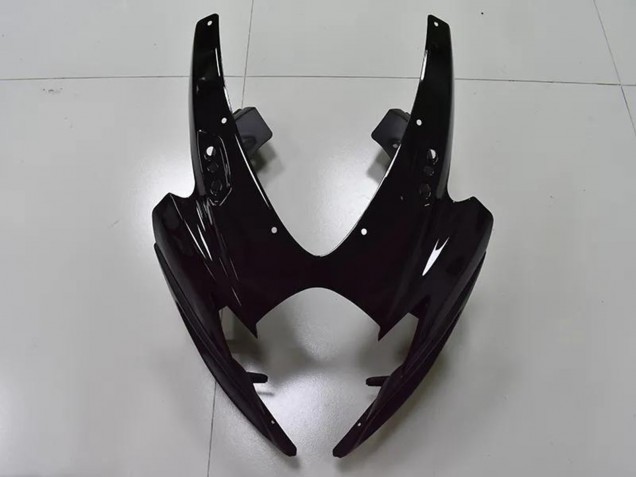 Billigste Suzuki GSXR 600/750 Motorrad Verkleidung 2006-2007 - Glanzendes Schwarz