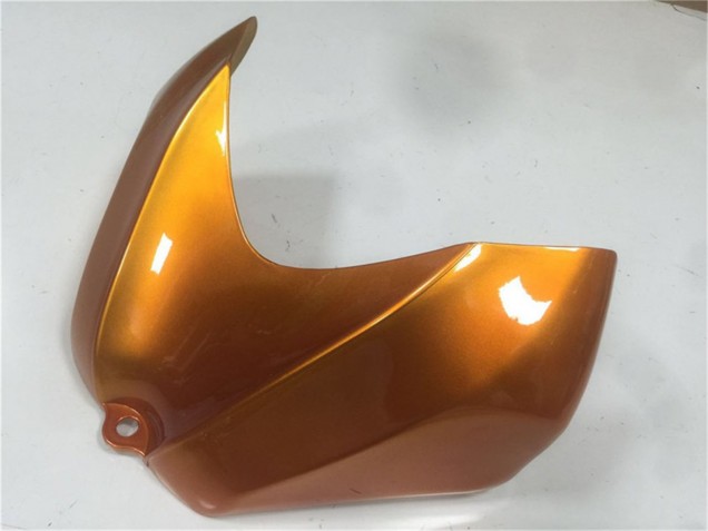 Billigste Suzuki GSXR 600/750 Motorrad Verkleidung 2006-2007 - Orange Glanzendes Schwarz