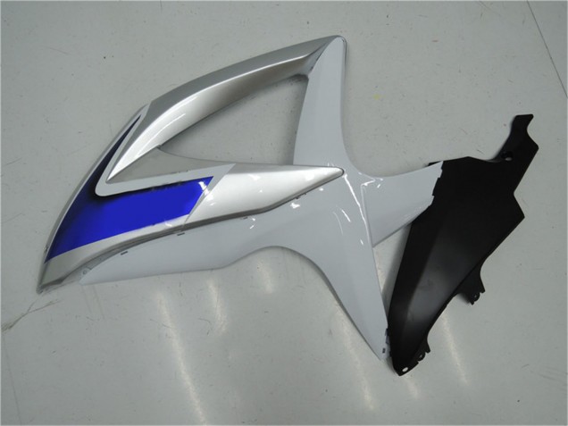 Billigste Suzuki GSXR 600/750 Motorrad Verkleidung 2008-2010 - Silber Weiss Blau Schwarz
