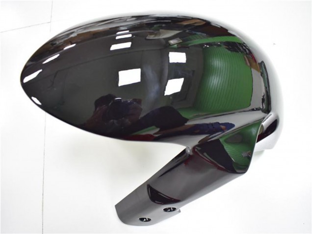 Billigste Suzuki GSXR 1000 Motorrad Verkleidung 2005-2006 - Glanzendes Schwarz Silber