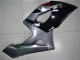 Billigste Suzuki GSXR 1000 Motorrad Verkleidung 2005-2006 - Glanzendes Schwarz Silber