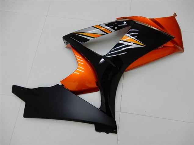 Billigste Suzuki GSXR 1000 Motorrad Verkleidung 2007-2008 - Orange Schwarz