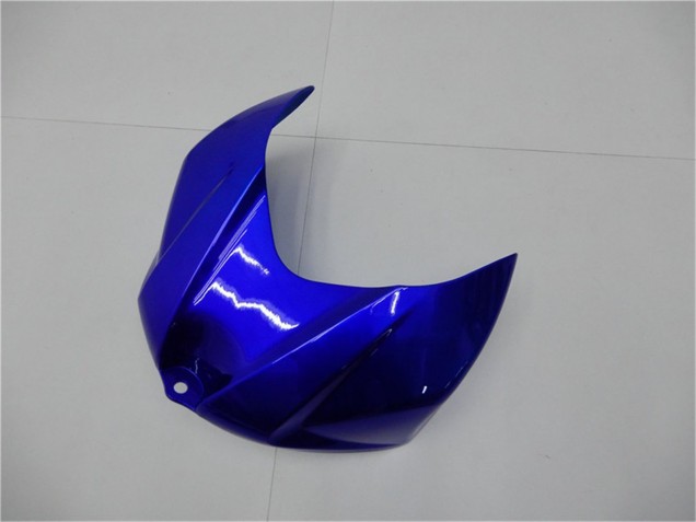 Billigste Suzuki GSXR 1000 Motorrad Verkleidung 2007-2008 - Weiss Blau Schwarz Kein Aufkleber