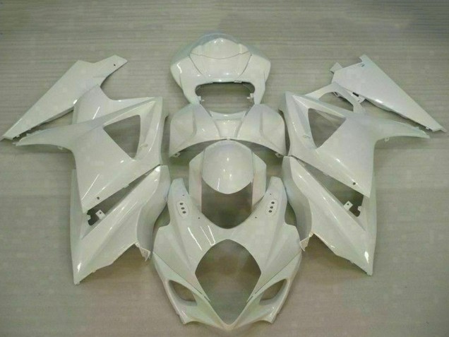 Billigste Suzuki GSXR 1000 Motorrad Verkleidung 2007-2008 - Weiss