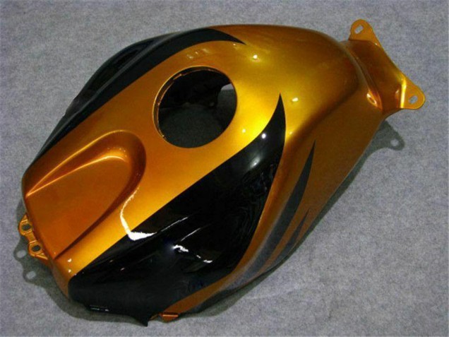 Billigste Honda CBR600RR Motorrad Verkleidung 2003-2004 - Silber Gold Glanzendes Schwarz
