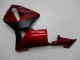 Billigste Honda CBR600RR Motorrad Verkleidung 2003-2004 - Rot Matt Schwarz Streifen