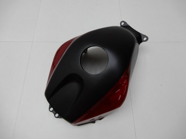 Billigste Honda CBR600RR Motorrad Verkleidung 2003-2004 - Rot Matt Schwarz Streifen