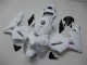 Billigste Honda CBR600RR Motorrad Verkleidung 2003-2004 - Glanzendes Weiss