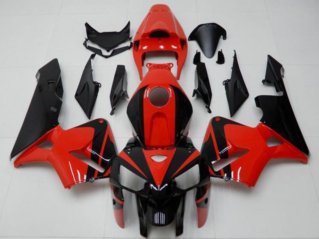 Billigste Honda CBR600RR Abs Verkleidungen 2005-2006 - Rot Schwarz