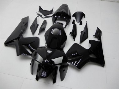Billigste Honda CBR600RR Motorrad Verkleidung 2005-2006 - Glanzendes Schwarz