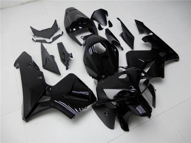 Billigste Honda CBR600RR Motorrad Verkleidung 2005-2006 - Glanzendes Schwarz
