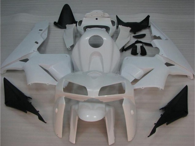 Billigste Honda CBR600RR Motorrad Verkleidung Kit 2005-2006 - Weiss