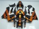 Billigste Honda CBR600RR Motorrad Verkleidung 2005-2006 - Orange Schwarz