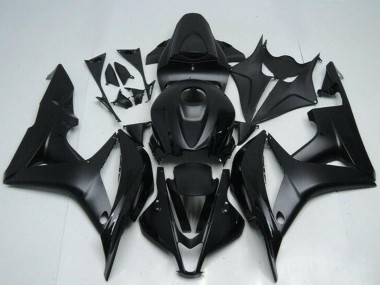 Billigste Honda CBR600RR Motorrad Verkleidung Kit 2007-2008 - Matt Schwarz