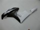 Billigste Honda CBR600RR Motorrad Verkleidung 2007-2008 - Weiss Glanzendes Schwarz