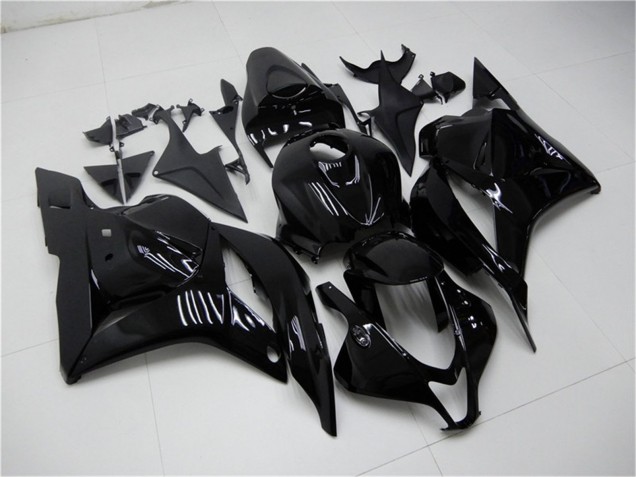 Billigste Honda CBR600RR Motorrad Verkleidung Kit 2009-2012 - Glanzendes Schwarz