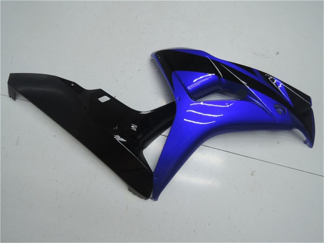 Billigste Honda CBR1000RR Motorrad Verkleidung Kit 2006-2007 - Blau Glanzendes Schwarz