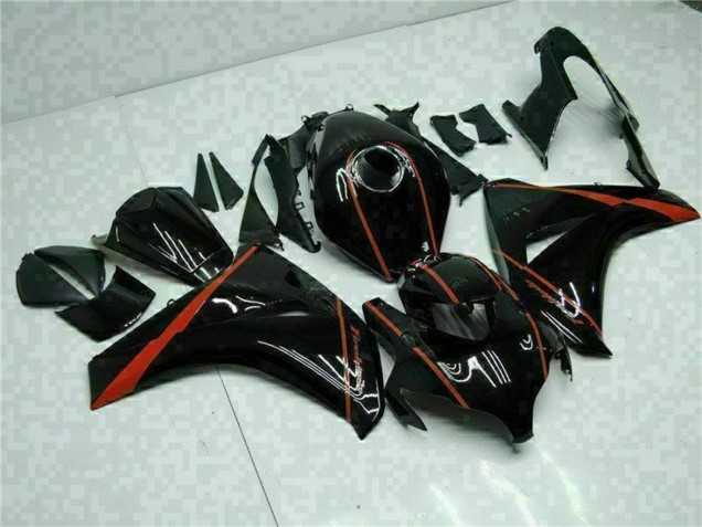 Billigste Honda CBR1000RR Motorrad Verkleidung 2008-2011 - Glanzendes Schwarz Rot