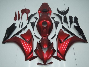 Billigste Honda CBR1000RR Motorrad Verkleidung 2012-2016 - Rot Schwarz