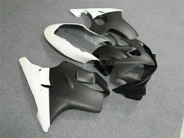 Billigste Honda CBR600 F4i Motorrad Verkleidung 2004-2007 - Weiss Matt Schwarz
