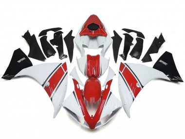 Billigste Yamaha YZF R1 Motorrad Verkleidung 2009-2011 - Weiss Rot Schwarz