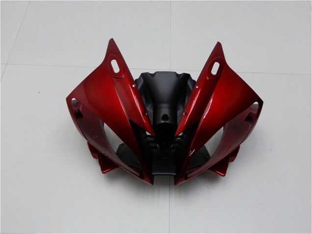 Billigste Yamaha YZF R6 Motorrad Verkleidung Kit 2006-2007 - Rot Matt Schwarz