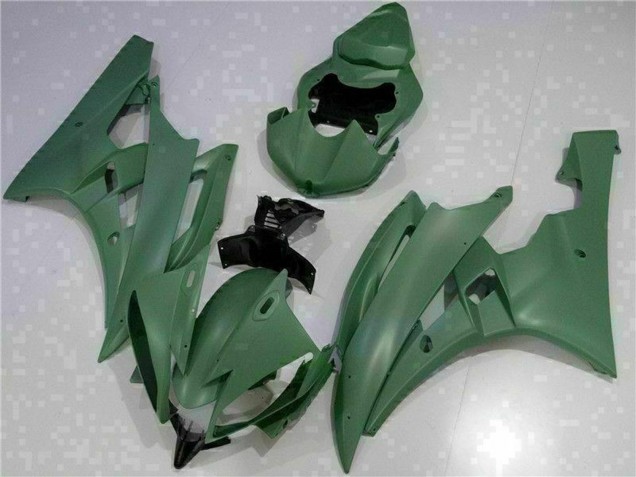 Billigste Yamaha YZF R6 Motorrad Verkleidung 2006-2007 - Armee Grun