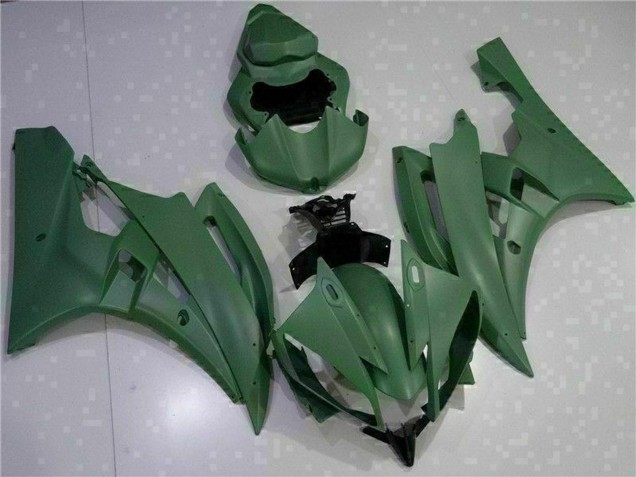 Billigste Yamaha YZF R6 Motorrad Verkleidung 2006-2007 - Armee Grun