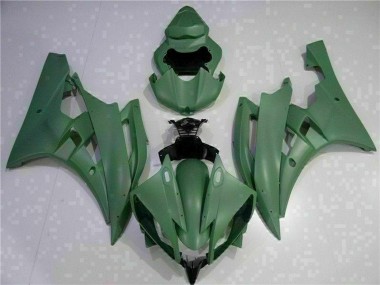 Billigste Yamaha YZF R6 Motorrad Verkleidung 2006-2007 - Armee Grun