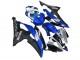 Billigste Yamaha YZF R6 Motorrad Verkleidung 2008-2016 - Weiss Blau Matt Schwarz Yamalube