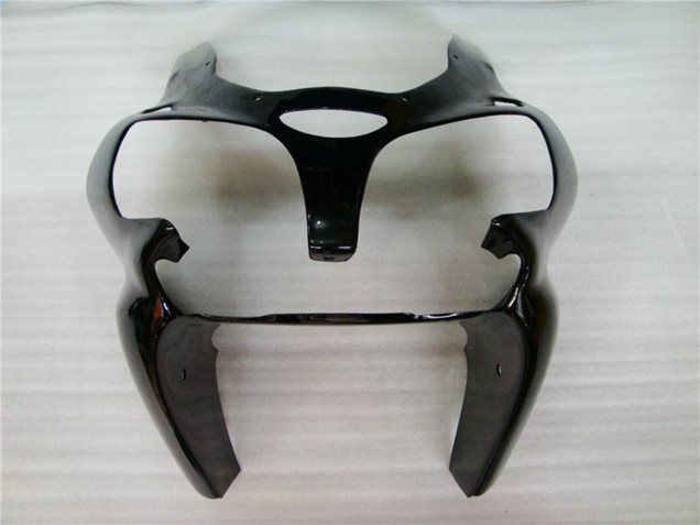 Billigste Kawasaki ZX6R Motorrad Verkleidung 2000-2002 - Glanzendes Schwarz