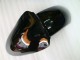 Billigste Kawasaki ZX6R Motorrad Verkleidung 2000-2002 - Glanzendes Schwarz
