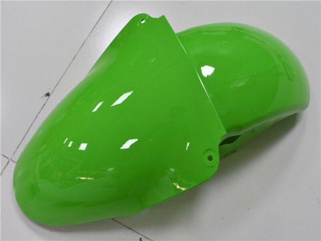 Billigste Kawasaki ZX6R Motorrad Verkleidung 2000-2002 - Grun Schwarz